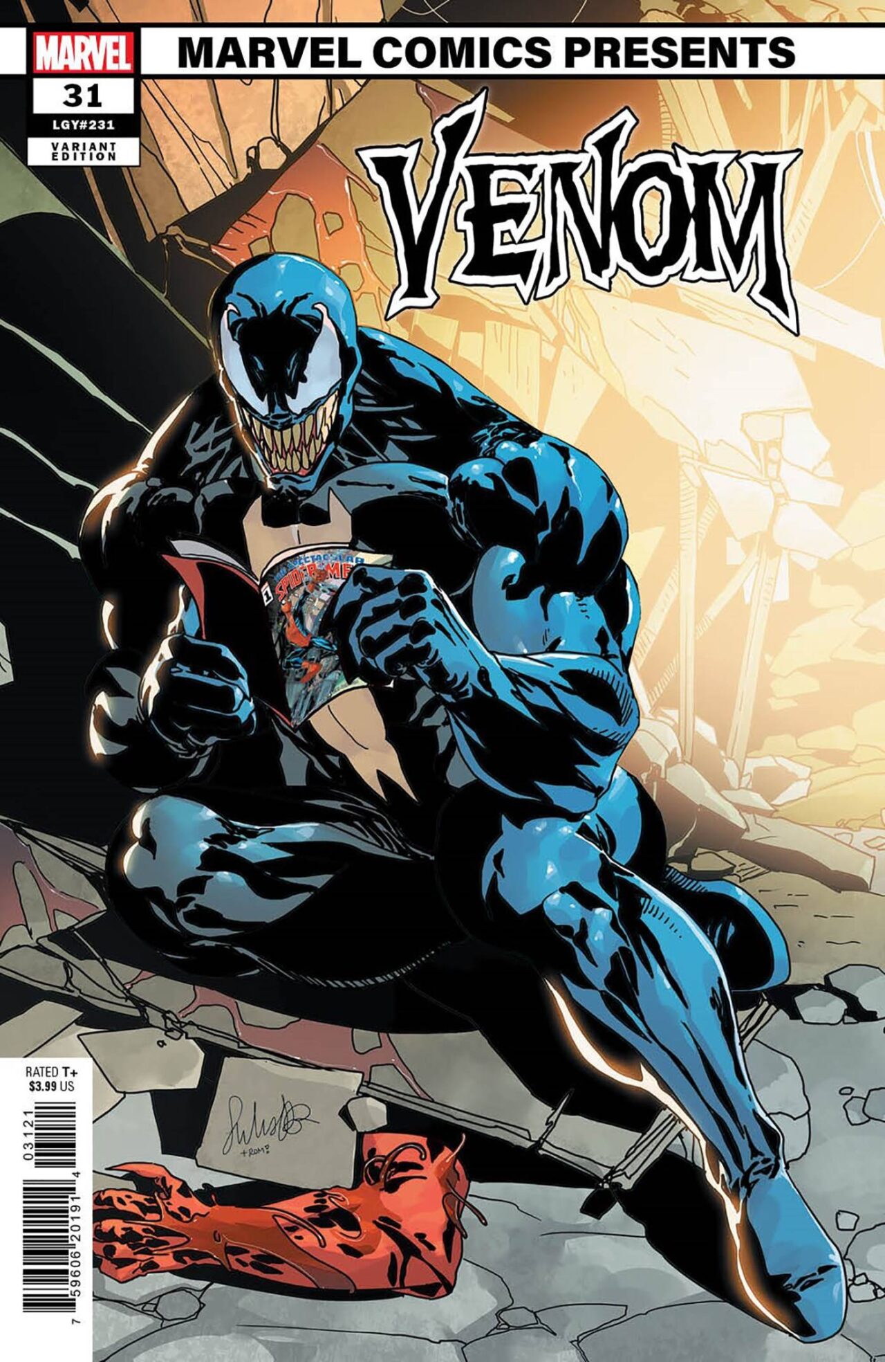 VENOM #31 SALVADOR LARROCA MARVEL COMICS PRESENTS VAR