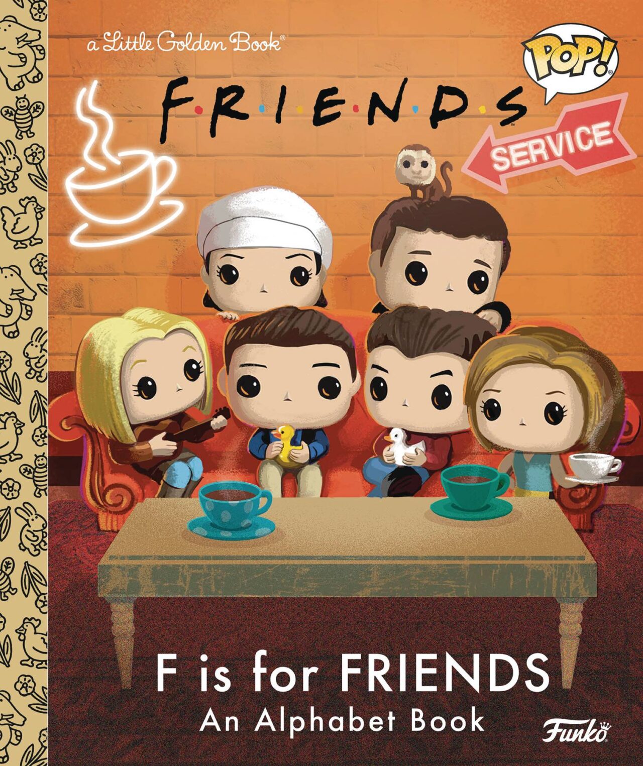 FUNKO F IS FOR FRIENDS LITTLE GOLDEN BOOK HC (C: 0-1-0)