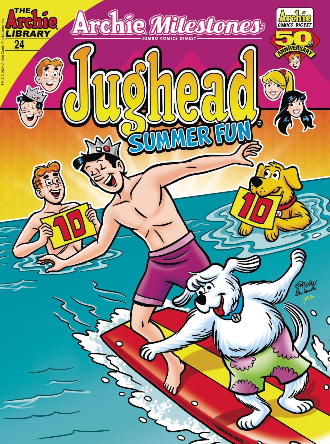 ARCHIE MILESTONES JUMBO DIGEST #24 JUGHEAD SUMMER SPLASH