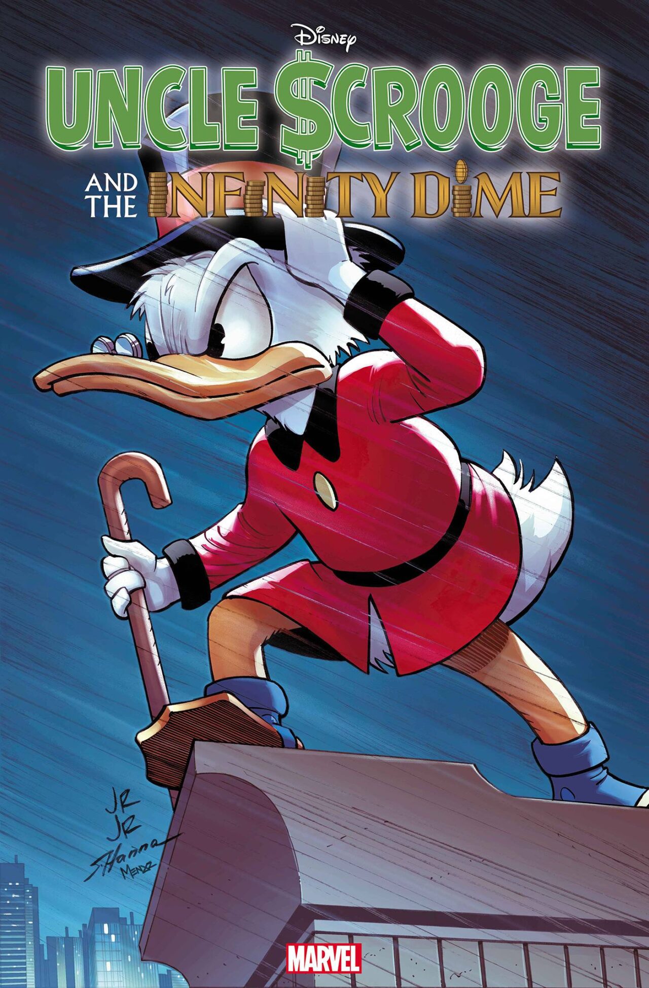 UNCLE SCROOGE INFINITY DIME #1 JOHN ROMITA JR VAR