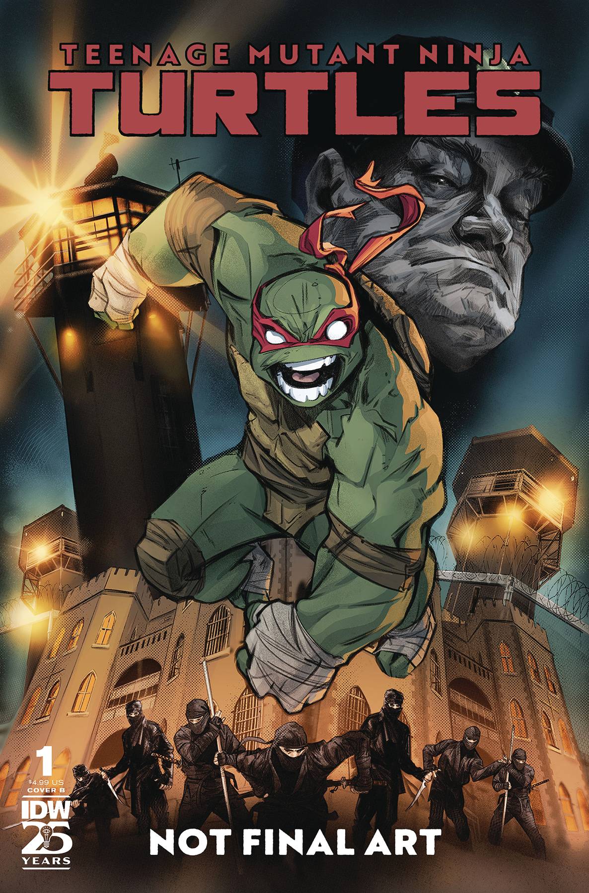 TEENAGE MUTANT NINJA TURTLES 2024 #1 CVR B JONES | Black Cat Books Inc.