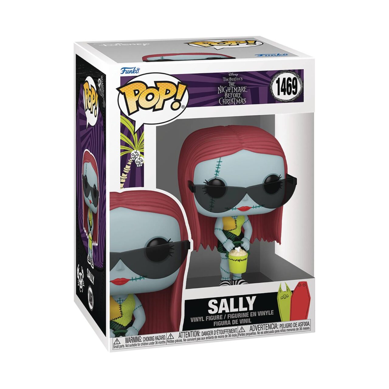 POP DISNEY NBX SALLY W/GLASSES BEACH VIN F