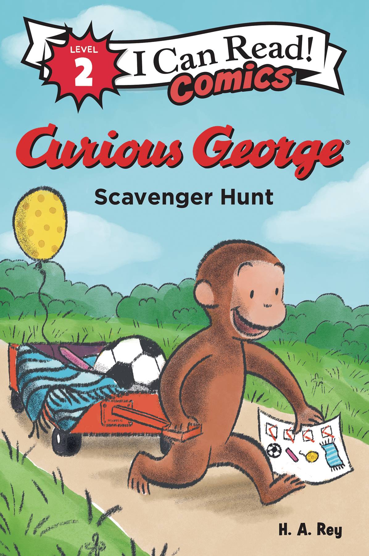 I Can Read Comics Level 2 Gn Curious George Scavenger Hunt ( 