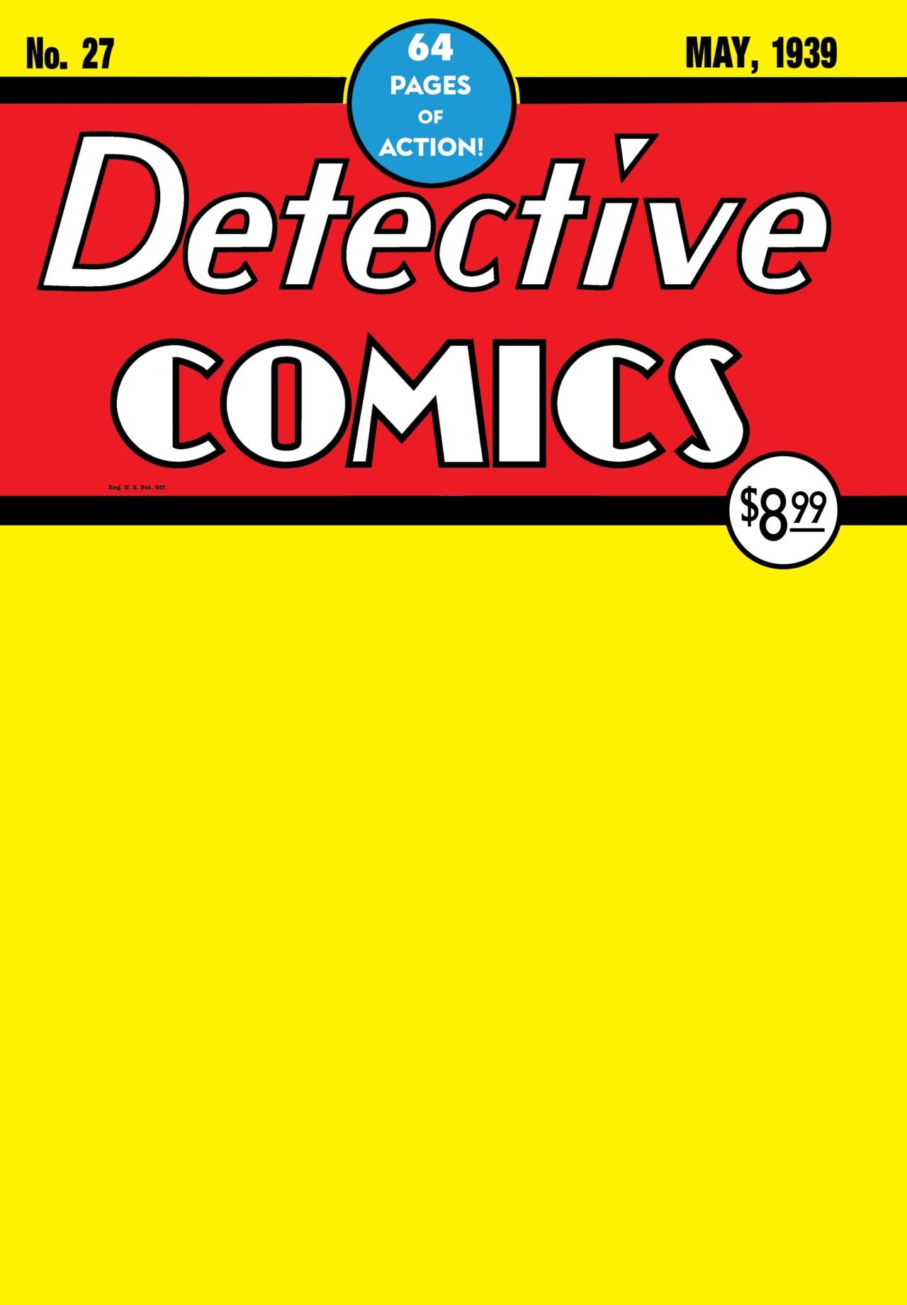 BATMAN DAY 2024 - DETECTIVE COMICS #27 FACSIMILE EDITION CVR B BLANK VAR