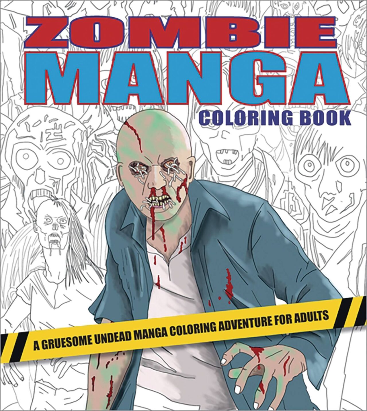 ZOMBIE MANGA COLORING BOOK (C: 0-1-0)