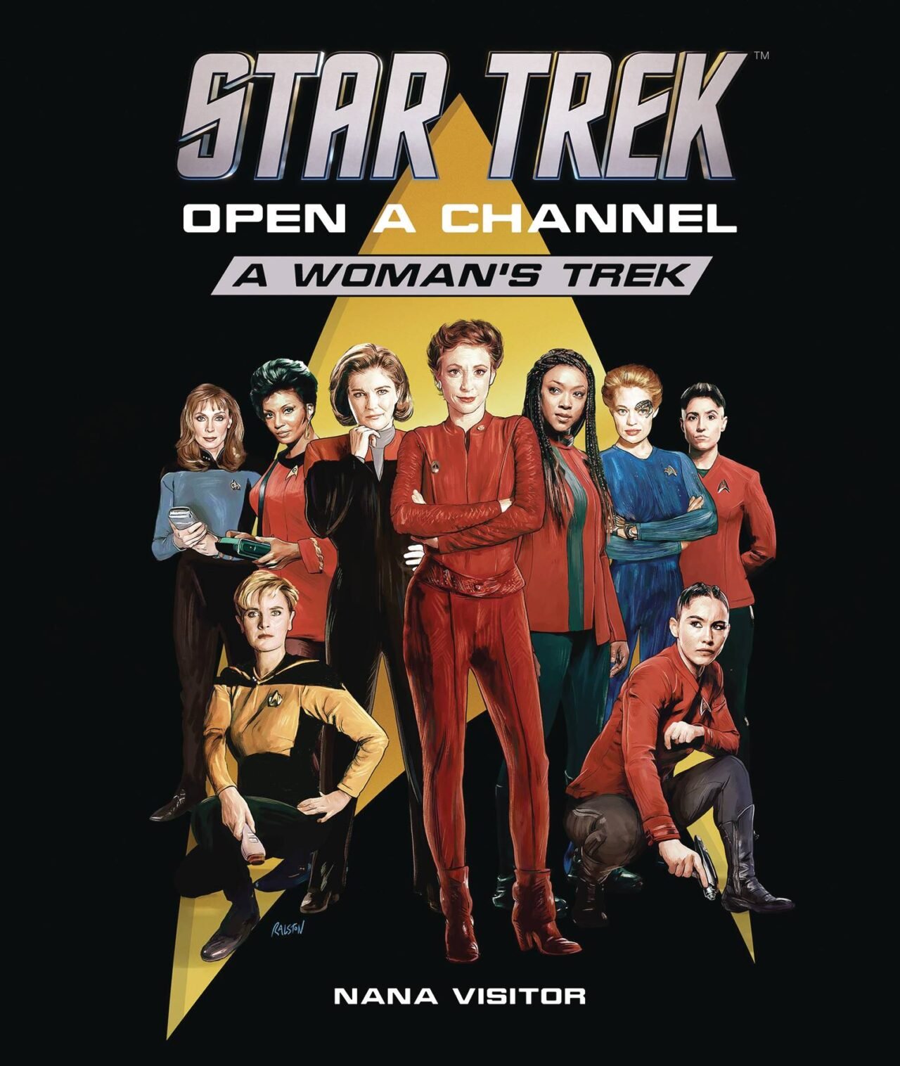 STAR TREK OPEN A CHANNEL A WOMANS TREK HC (C: 0-1-1)