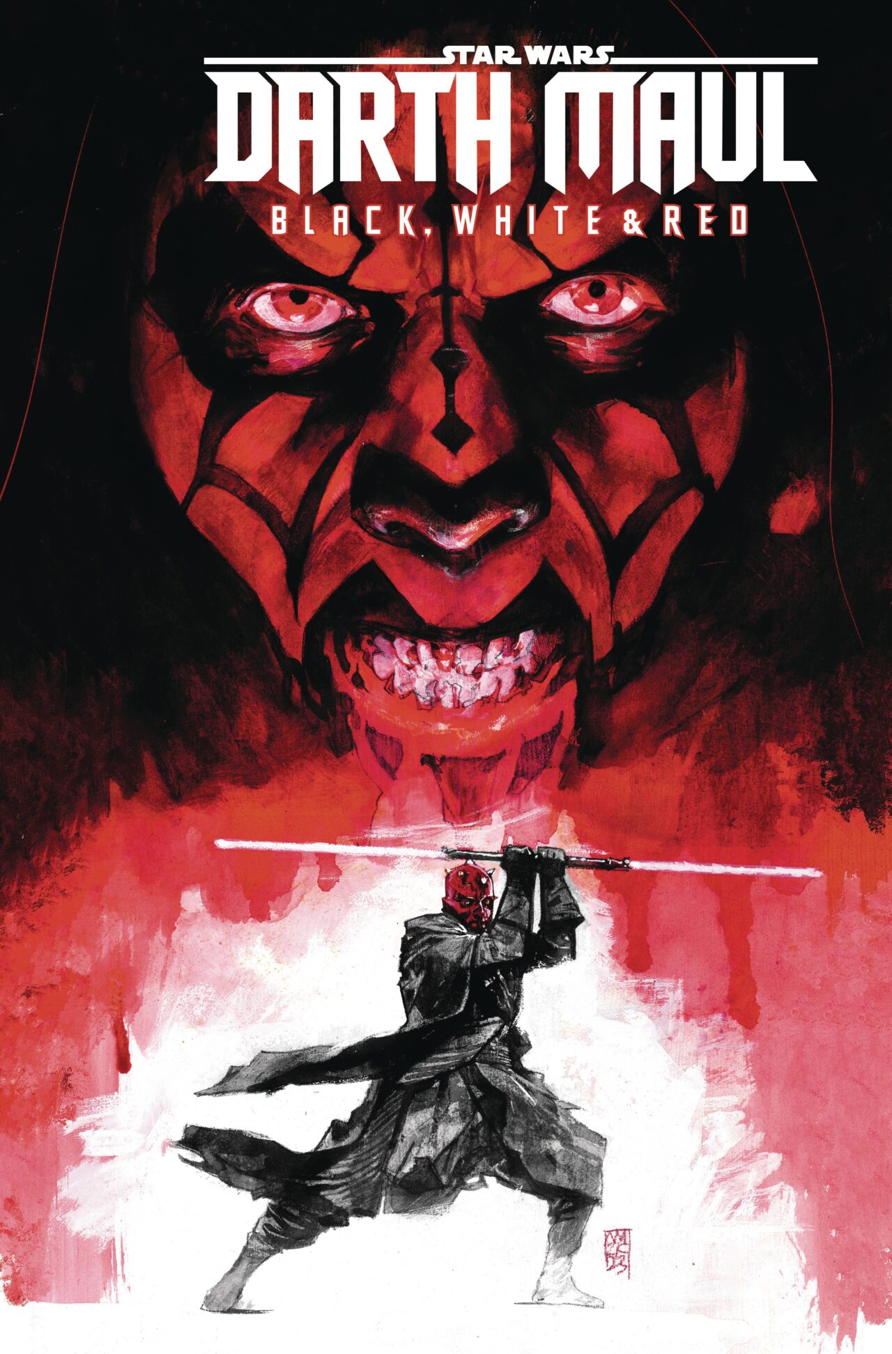 STAR WARS DARTH MAUL BW & RED TREASURY ED TP