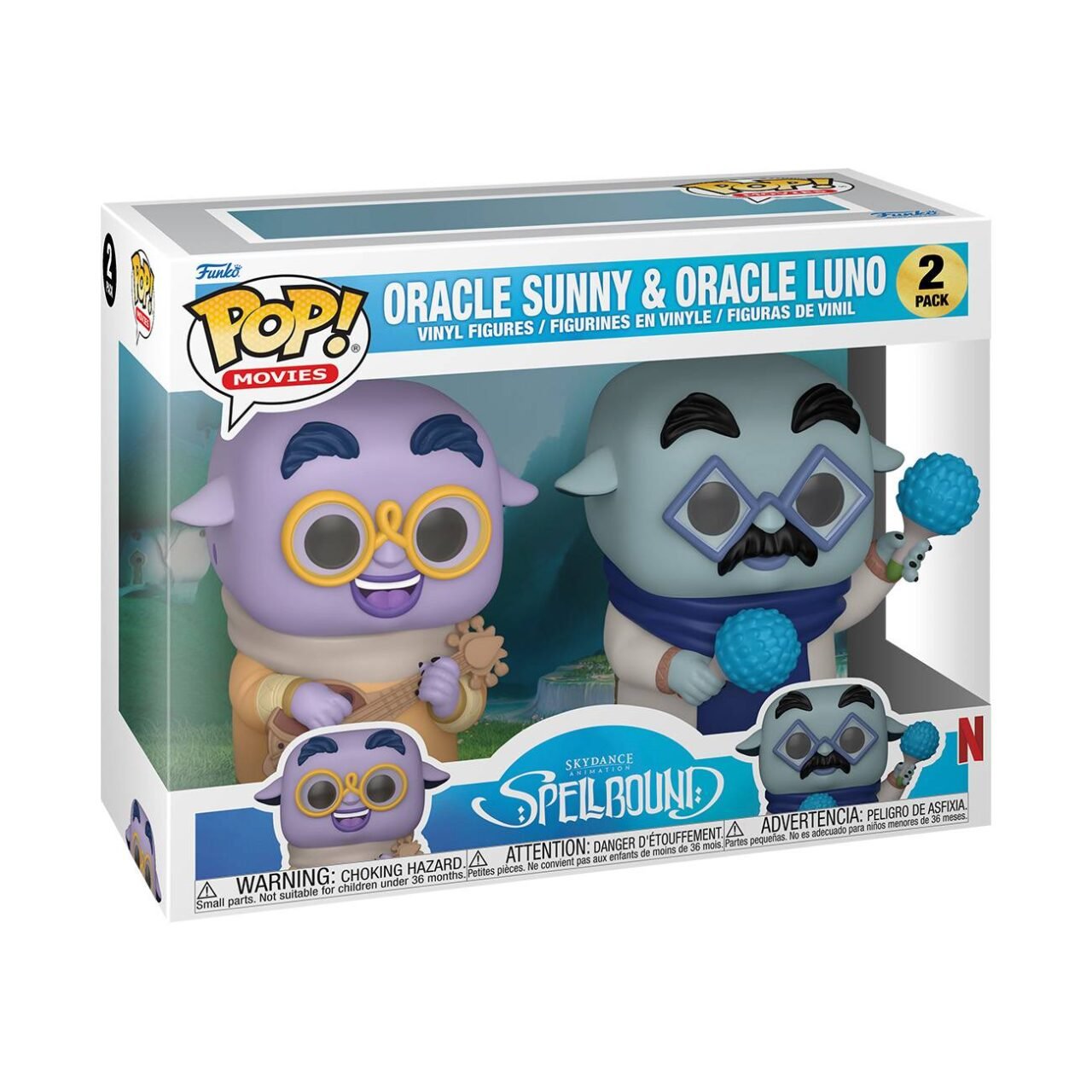 POP MOVIES SPELLBOUND ORACLE SUNNY AND ORACLE LUNO 2PK (C: 1