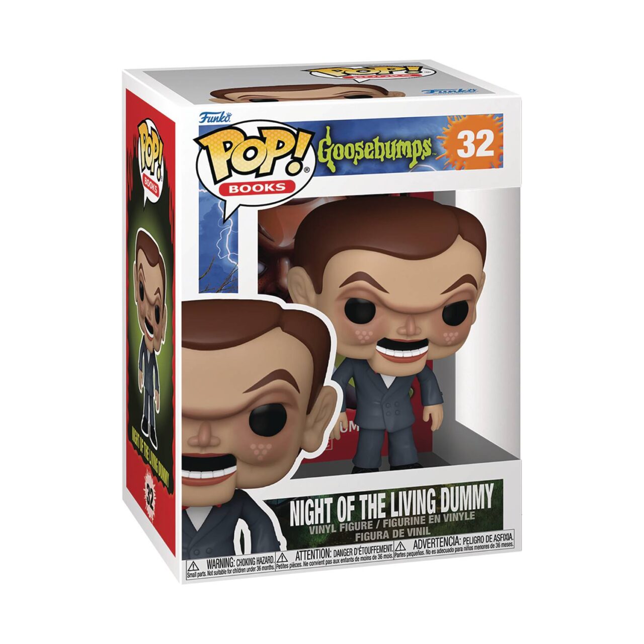 POP BOOKS GOOSEBUMPS NIGHT OF THE LIVING DUMMY VIN FIG