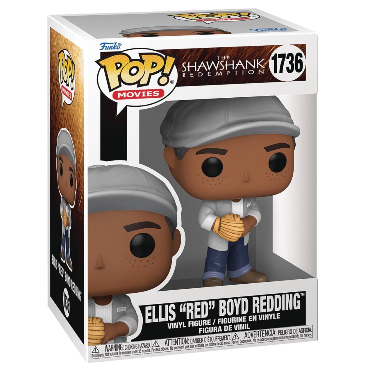 POP MOVIES SHAWSHANK REDEMPTION ELLIS RED BOYD REDDING FIG (