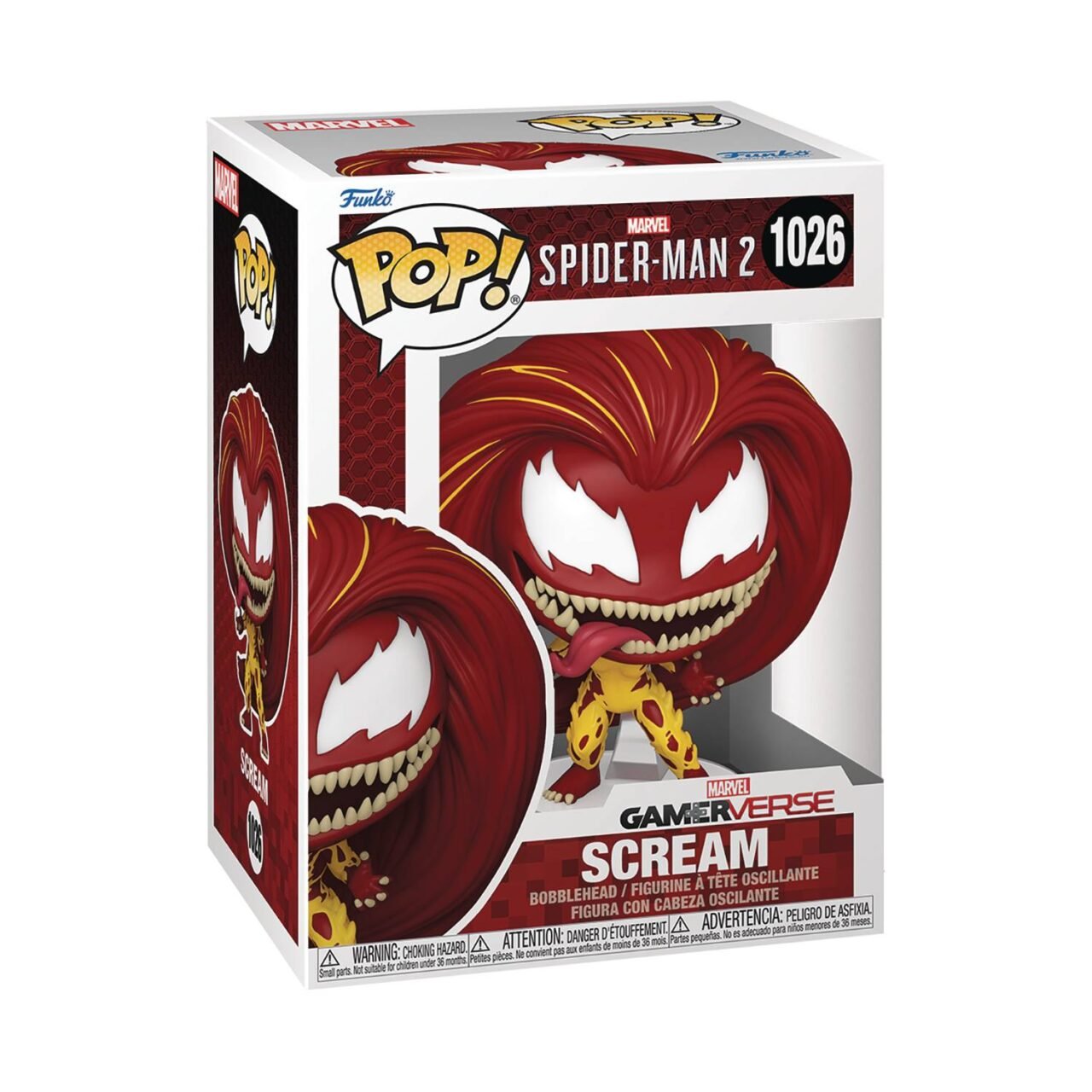 POP GAMES SPIDER MAN 2 VG SCREAM VIN FIG