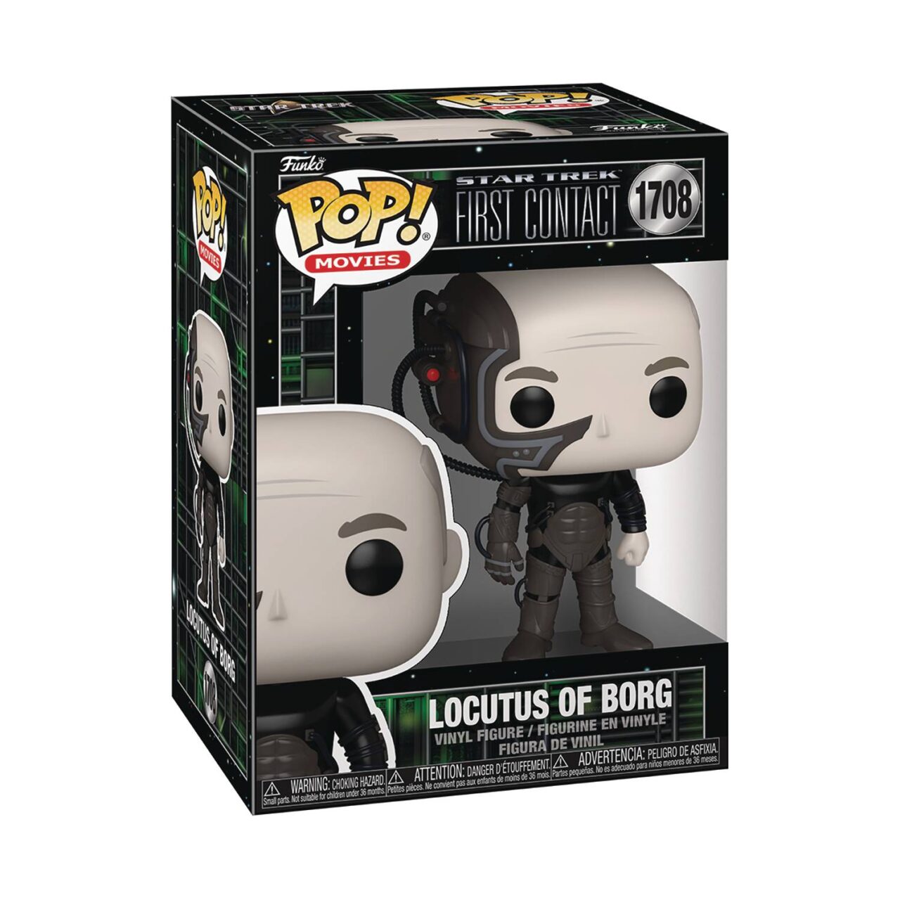 POP MOVIES STAR TREK FIRST CONTACT PICARD BORG FIG (C: 1-1-2