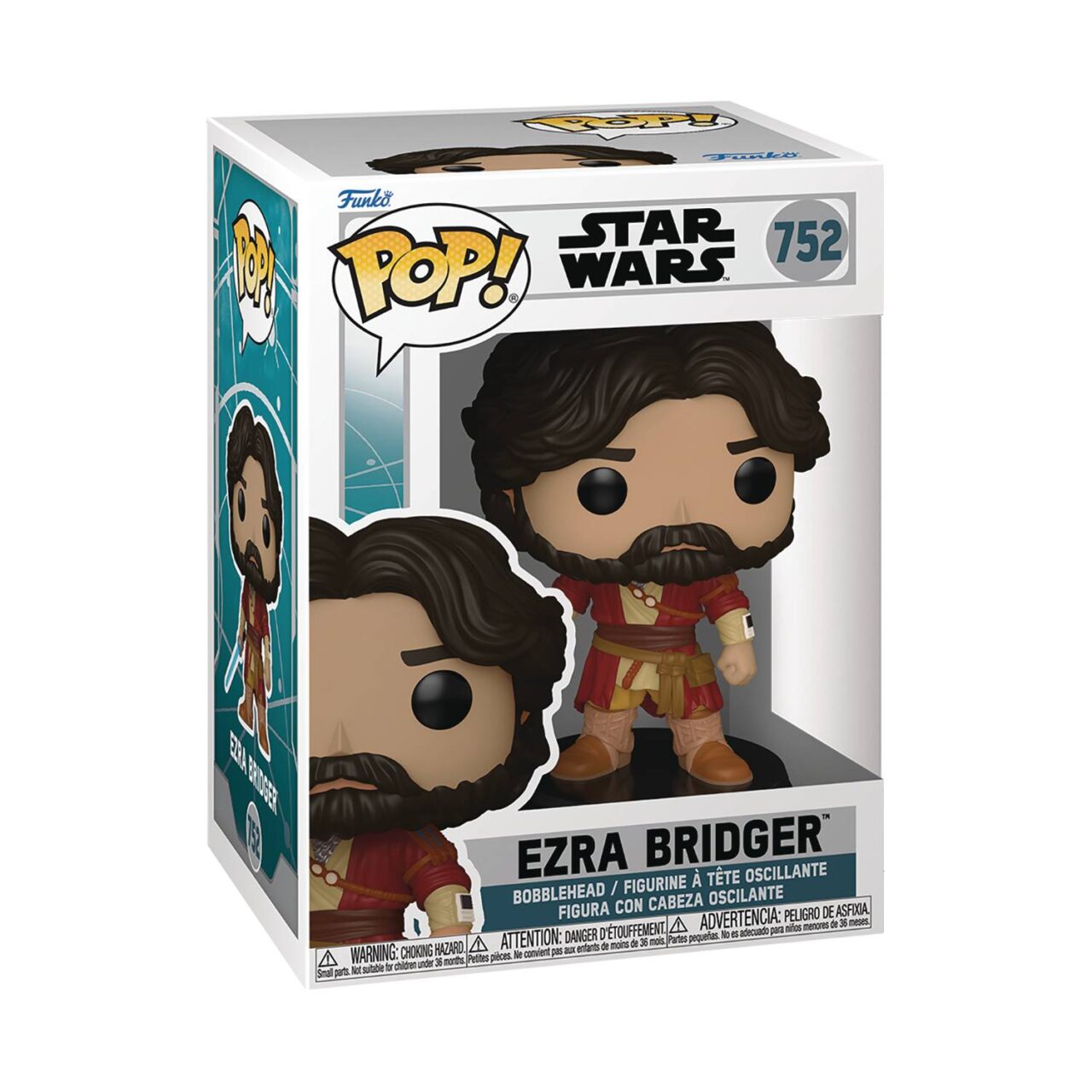 POP STAR WARS AHSOKA S3 EZRA BRIDGER FIG