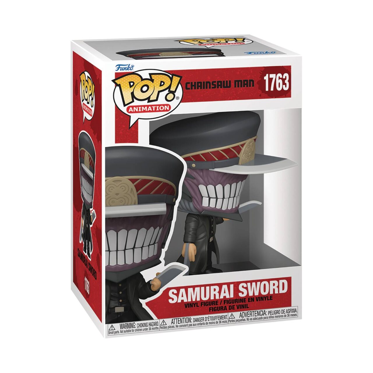 POP ANIMATION CHAINSAW MAN SAMURAI SWORD FIG