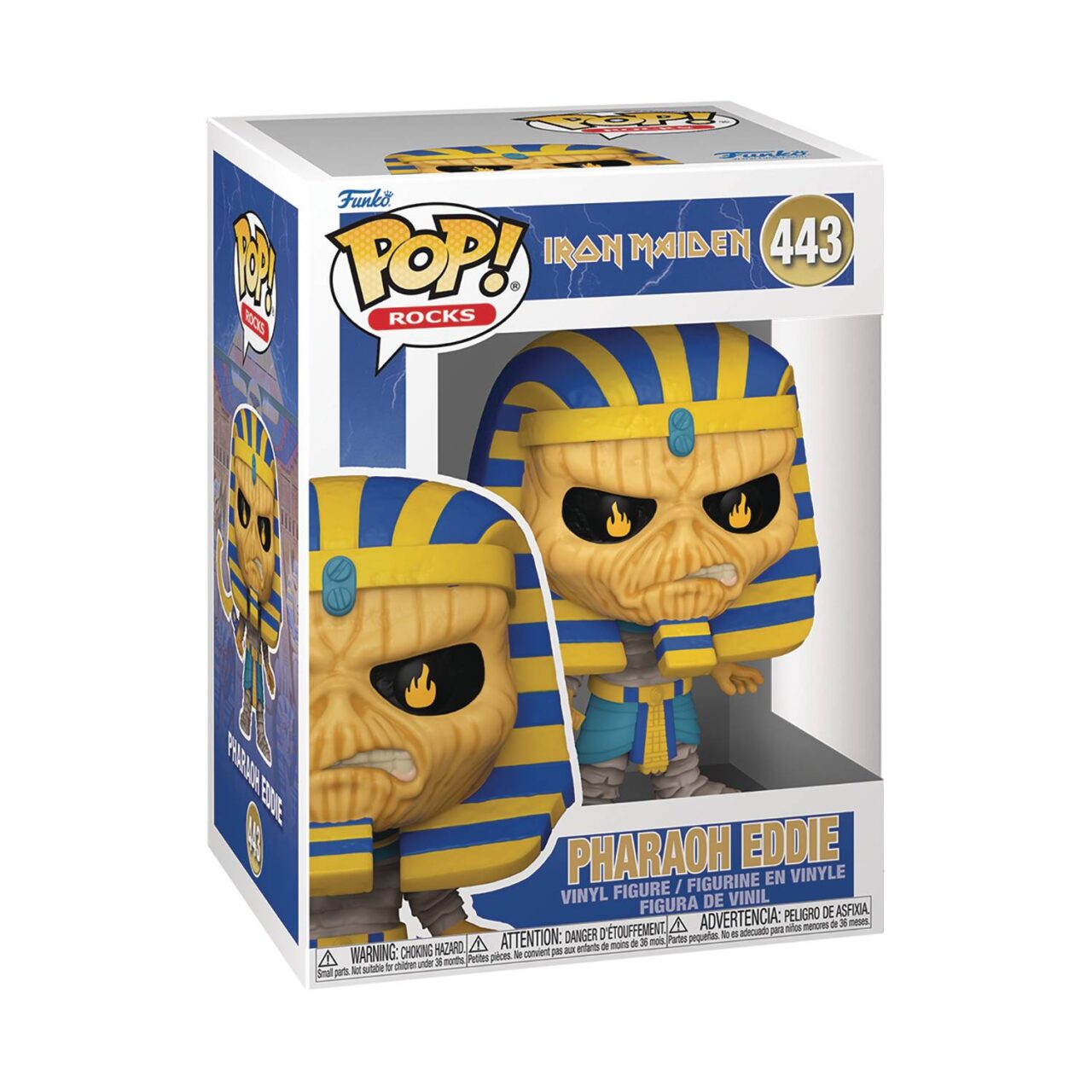 POP ROCKS IRON MAIDEN PHAROAH FIG