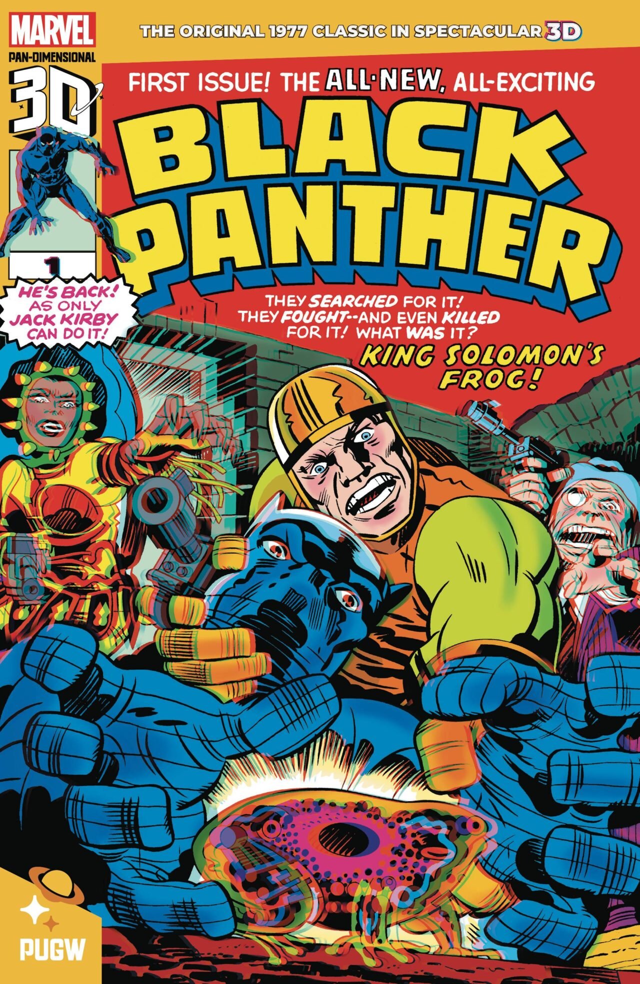 BLACK PANTHER #1 (1977) PAN-DIMENSIONAL 3D EDITION (C: 1-1-1