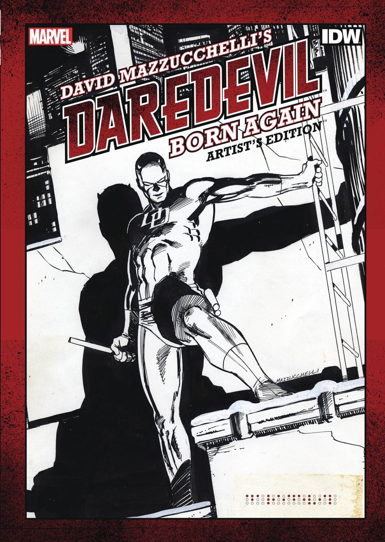 DAVID MAZZUCCHELLI DAREDEVIL BORN AGAIN ARTISTS ED HC (C: 0-