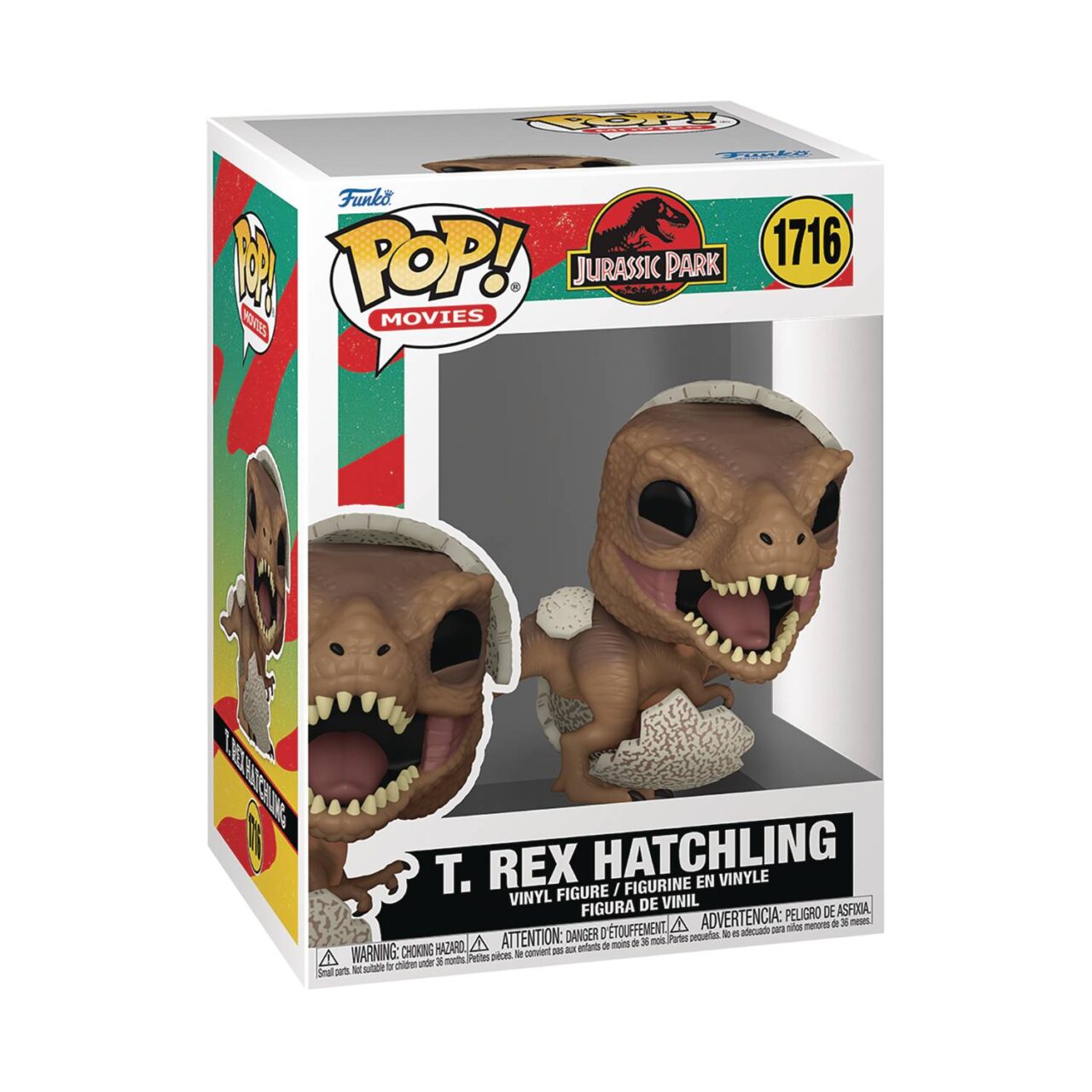 POP MOVIES JURASSIC PARK HATCH TYRANNOSAURUS REX VIN FIG (C: