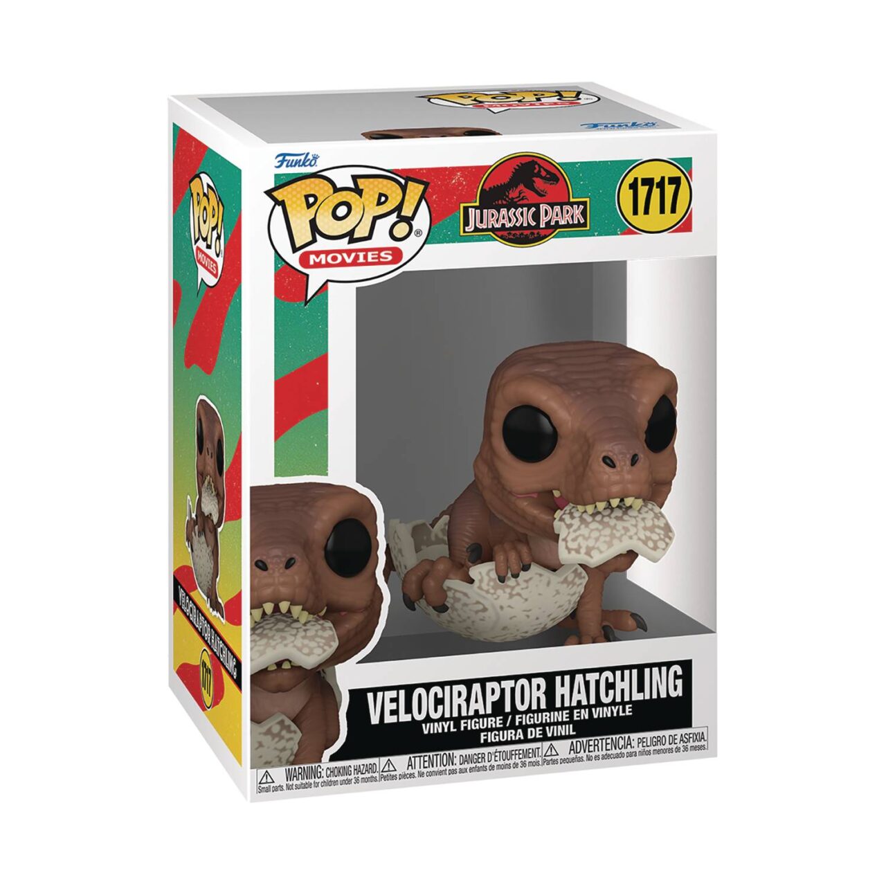 POP MOVIES JURASSIC PARK HATCH VELOCIRAPTOR VIN FIG (C: 1-1-