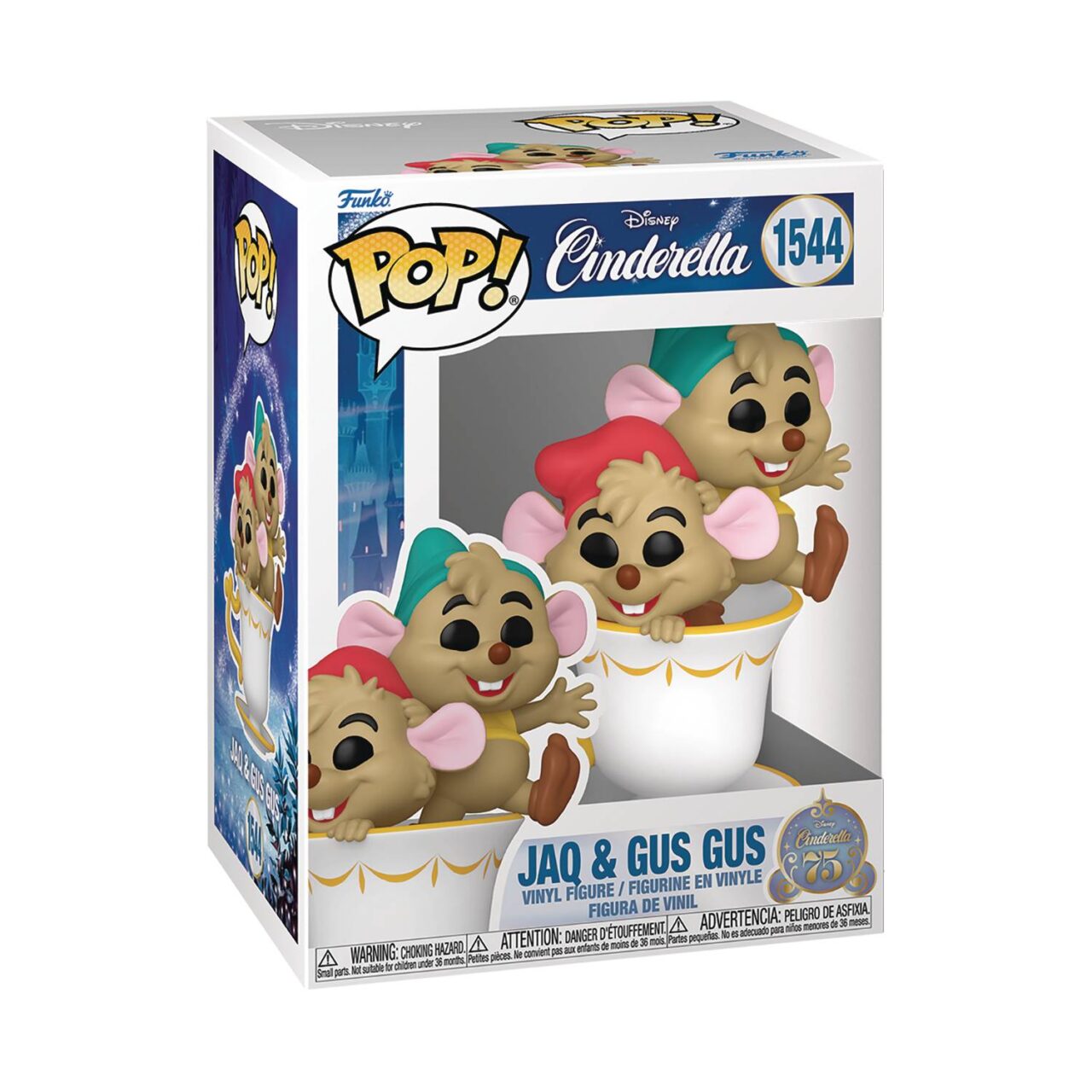 POP DISNEY CINDERELLAS 75TH J&G IN A CUP FIG