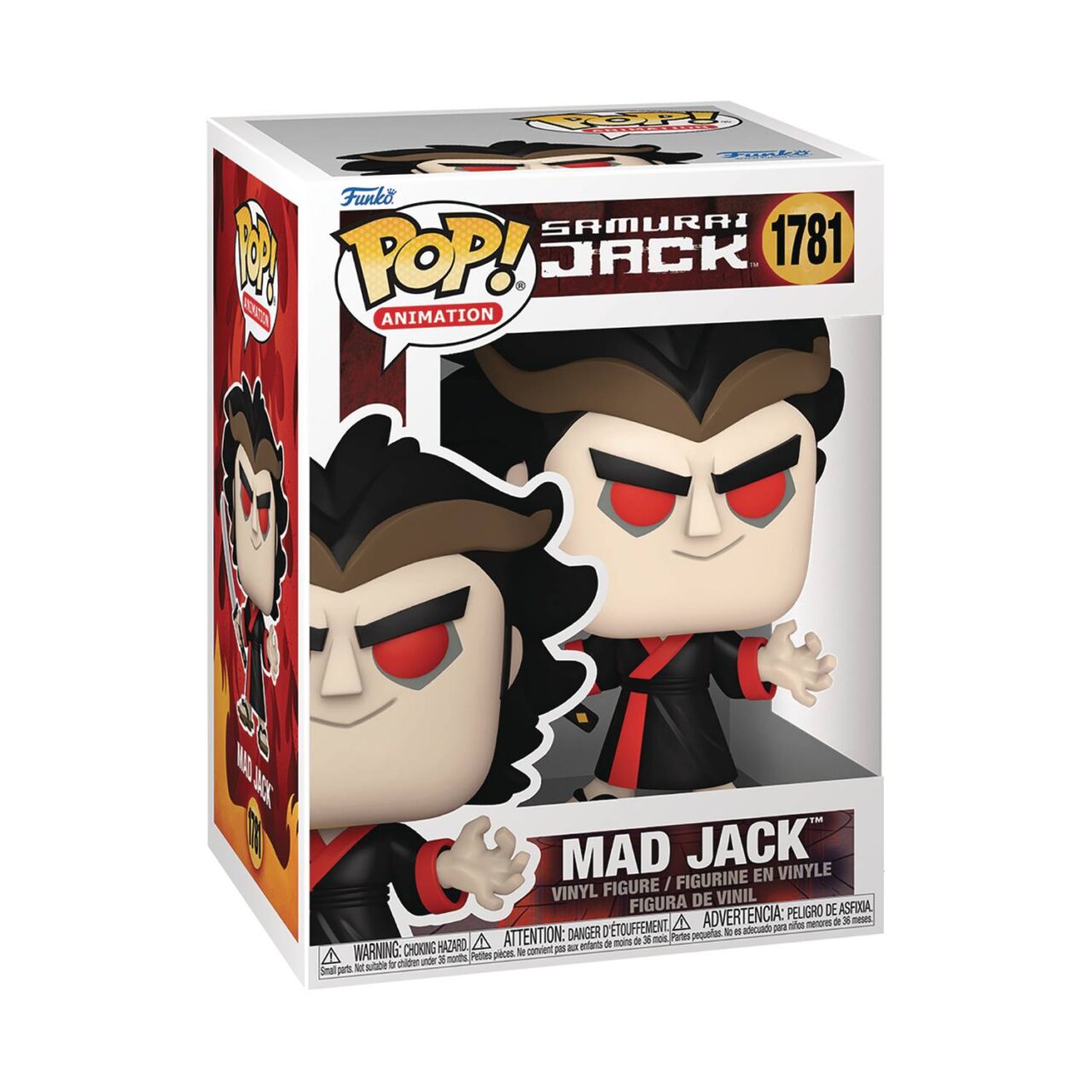 POP ANIMATION SAMURAI JACK MAD JACK FIG