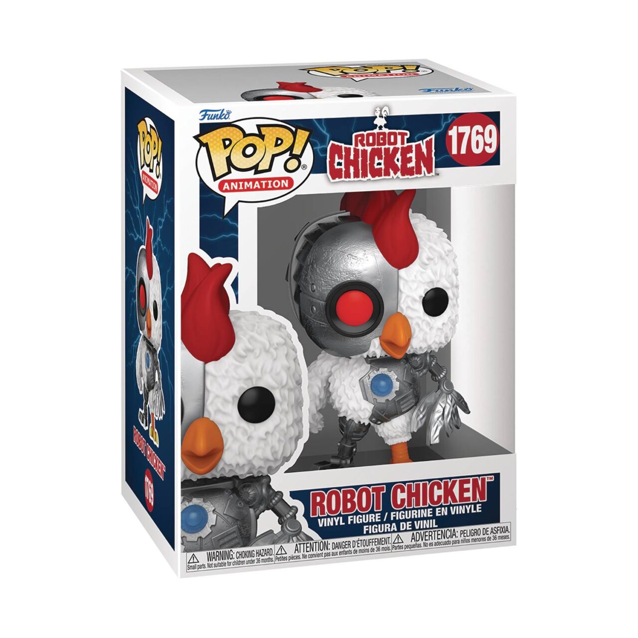 POP ANIMATION ROBOT CHICKEN CHICKEN FIG