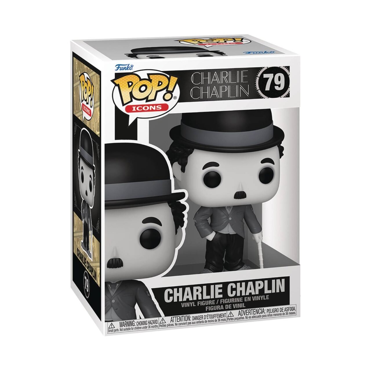 POP ICONS CHARLIE CHAPLIN FIG