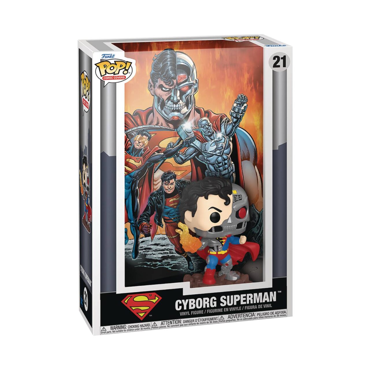 POP COMIC COVER DC CYBORG SUPERMAN FIG