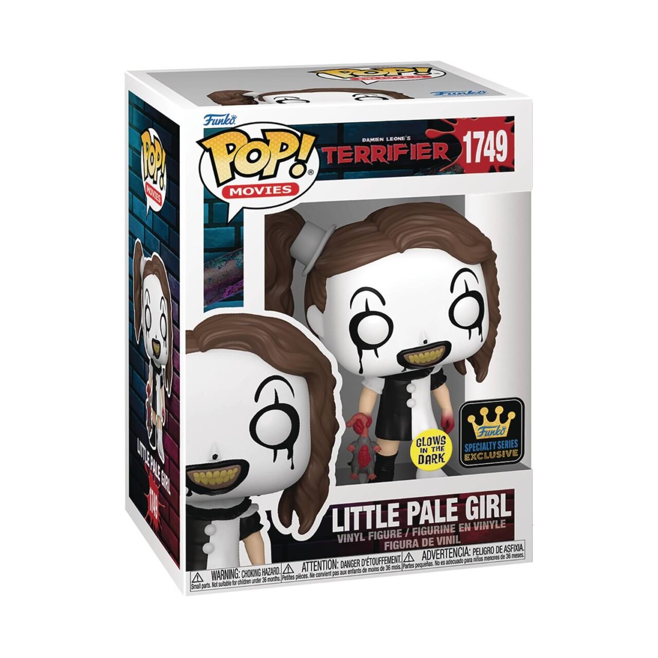 POP MOVIES TERRIFIER LITTLE PALE GIRL GW FIG