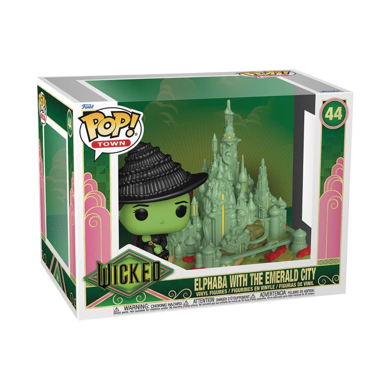 POP TOWN WICKED ELPHABA W/EMERALD CITY FIG