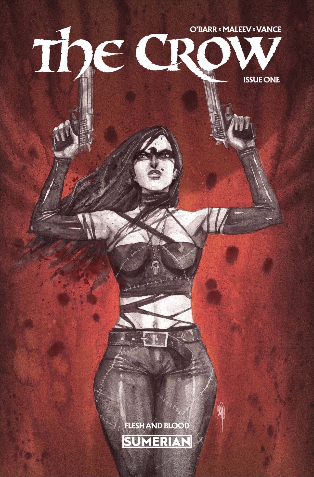 CROW FLESH AND BLOOD #1 (OF 3) CVR D BRAO (MR)