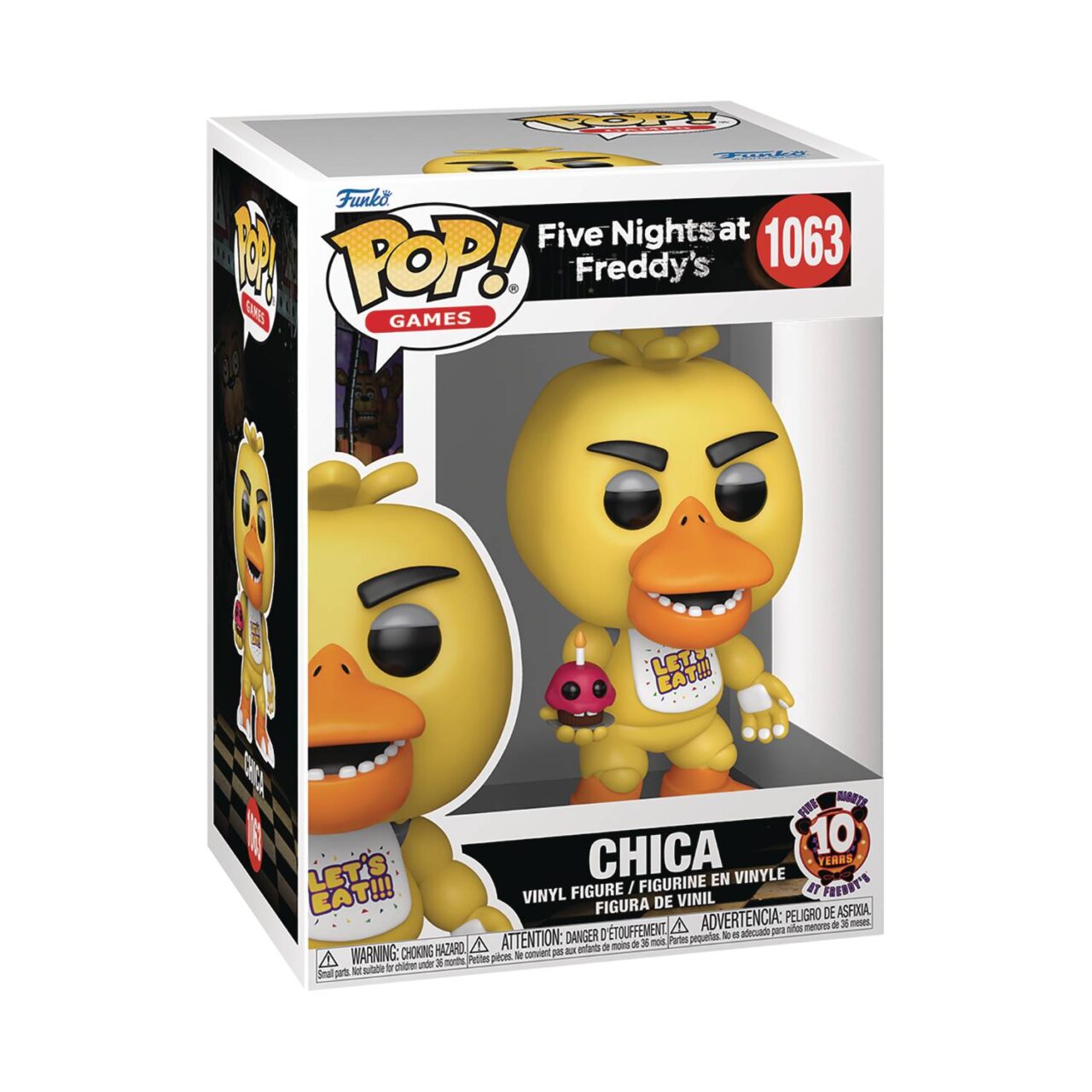 POP GAMES FNAF 10Y ANNIVERSARY CHICA FIG