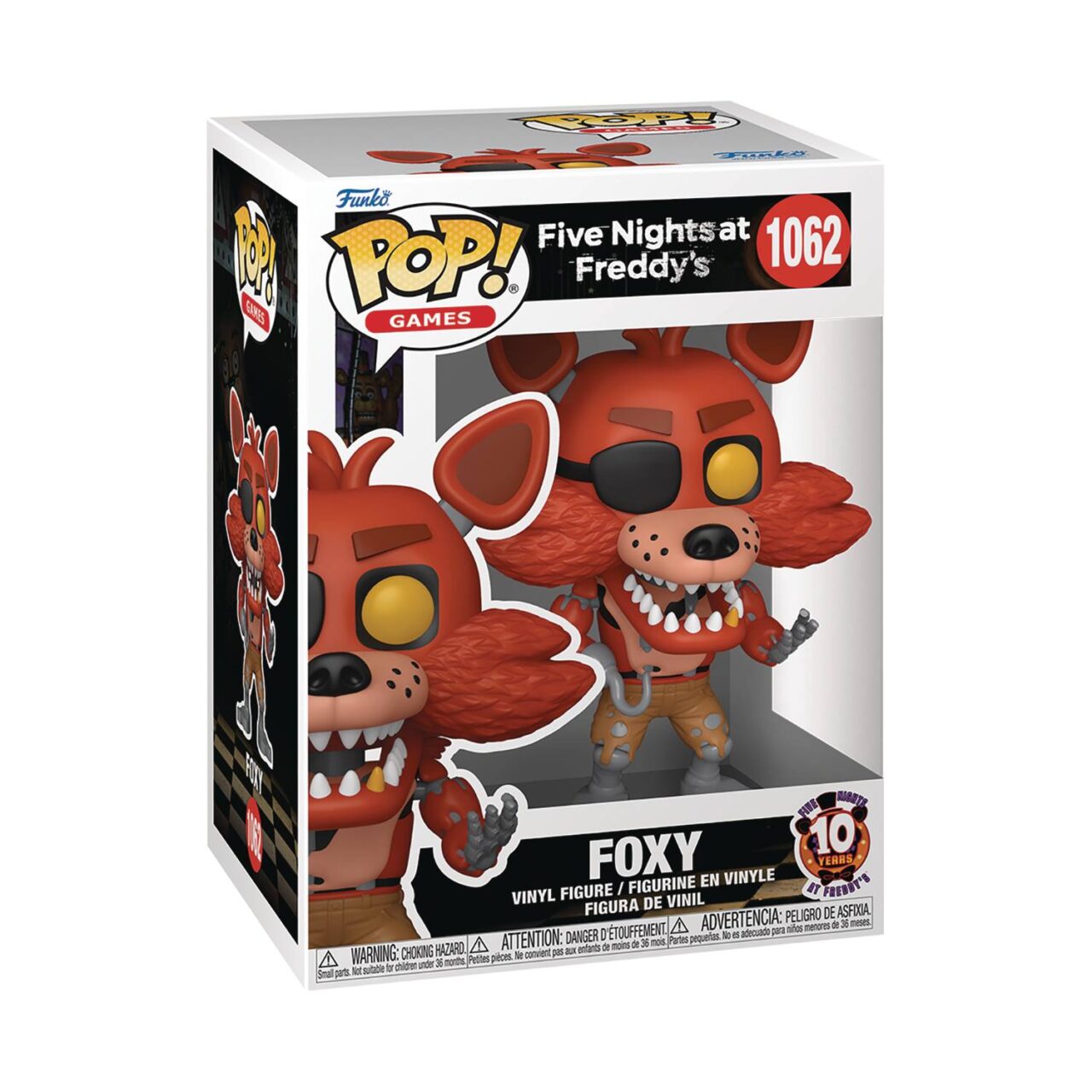 POP GAMES FNAF 10Y ANNIVERSARY FOXY FIG