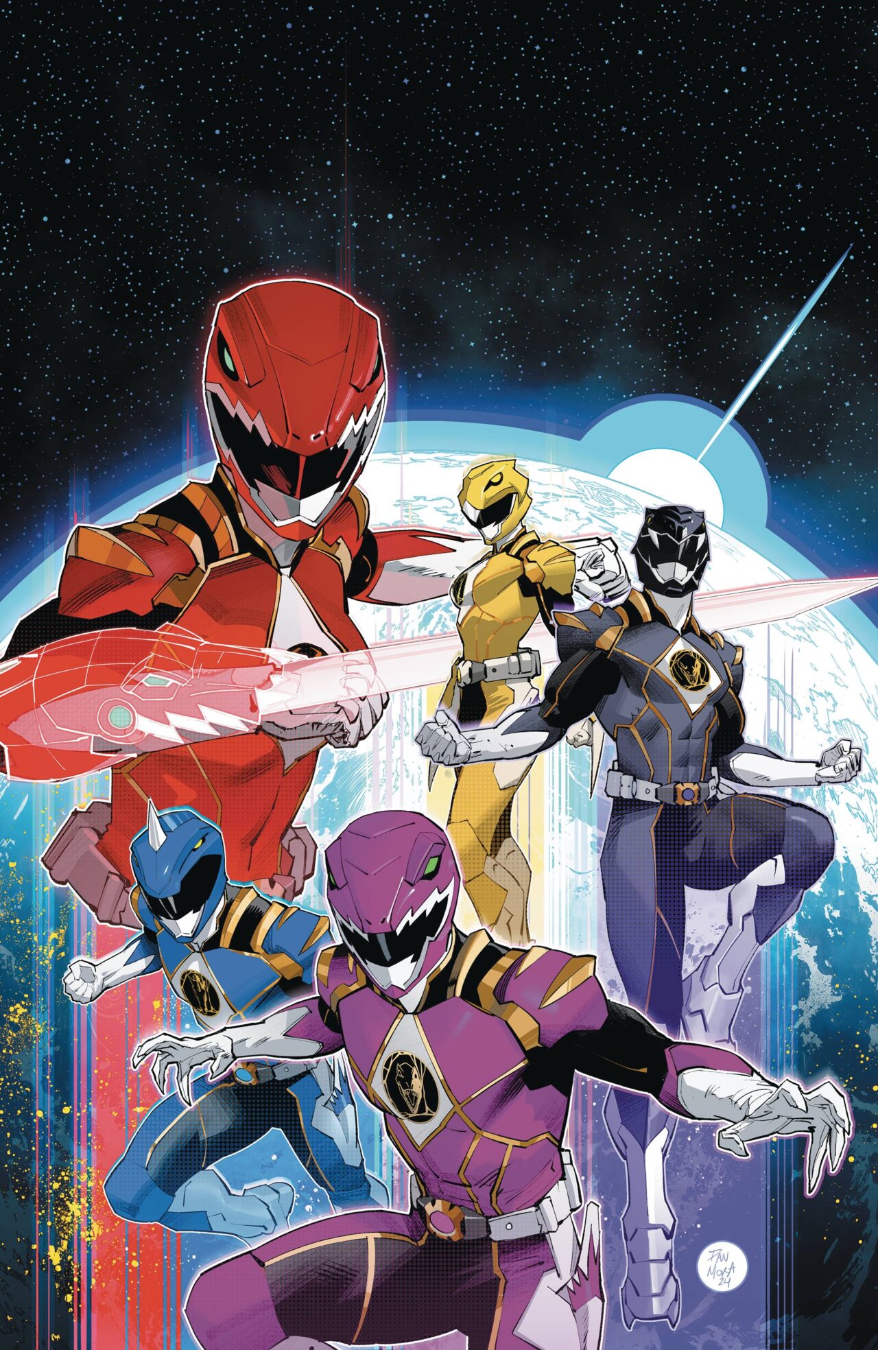 POWER RANGERS PRIME #5 CVR K UNLOCKABLE MORA (C: 1-0-0)