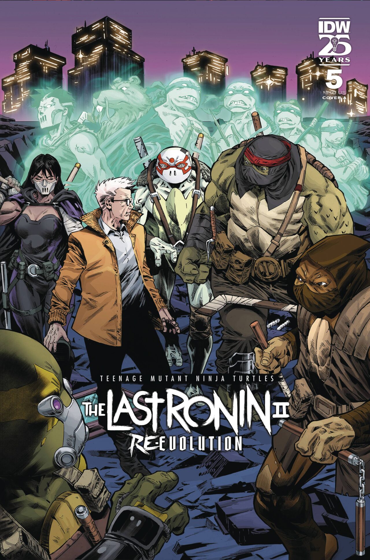 TMNT THE LAST RONIN II RE EVOLUTION #5 CVR A ESCORZAS (MR)