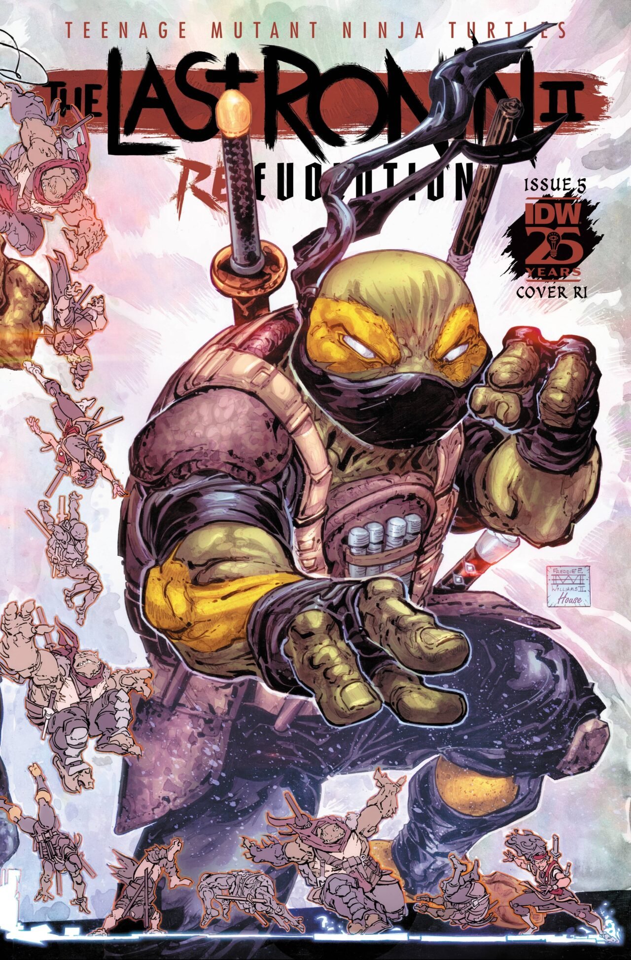 TMNT THE LAST RONIN II RE EVOLUTION #5 25 COPY WILLIAMS II (