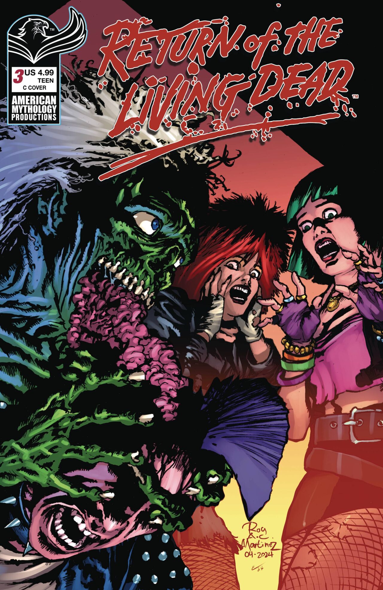 RETURN OF THE LIVING DEAD #3 CVR C MARTINEZ