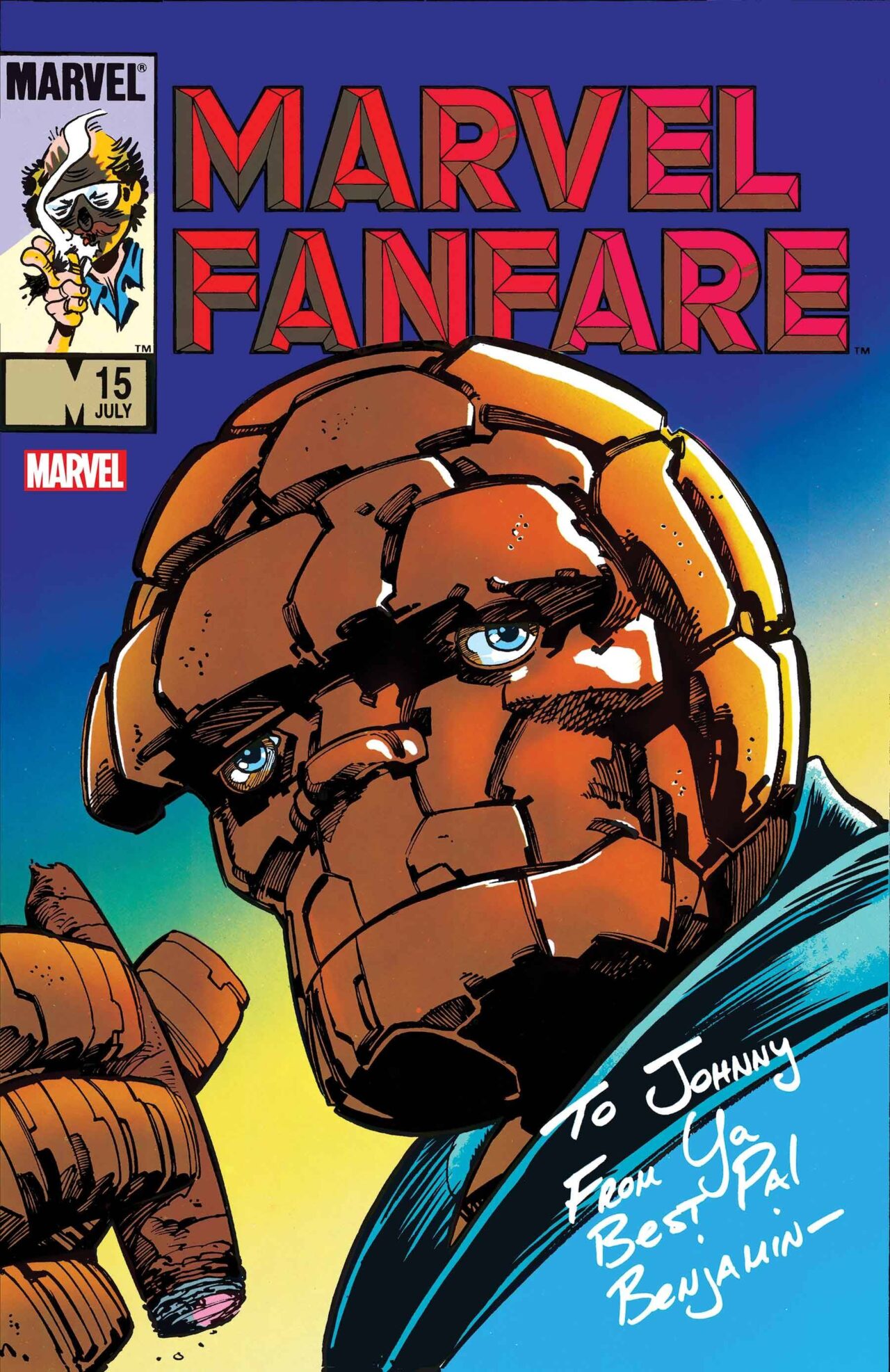 MARVEL FANFARE #15 FACSIMILE ED