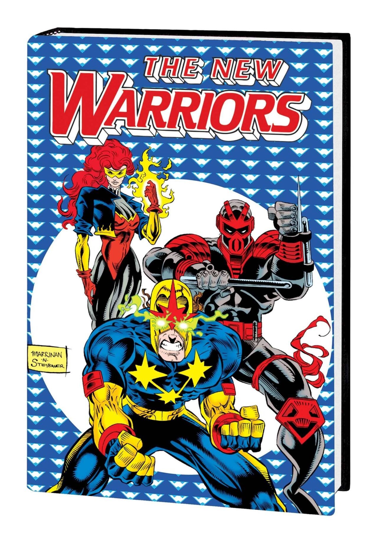 NEW WARRIORS NOVA & NIGHT THRASHER OMNIBUS HC MARRINAN CVR