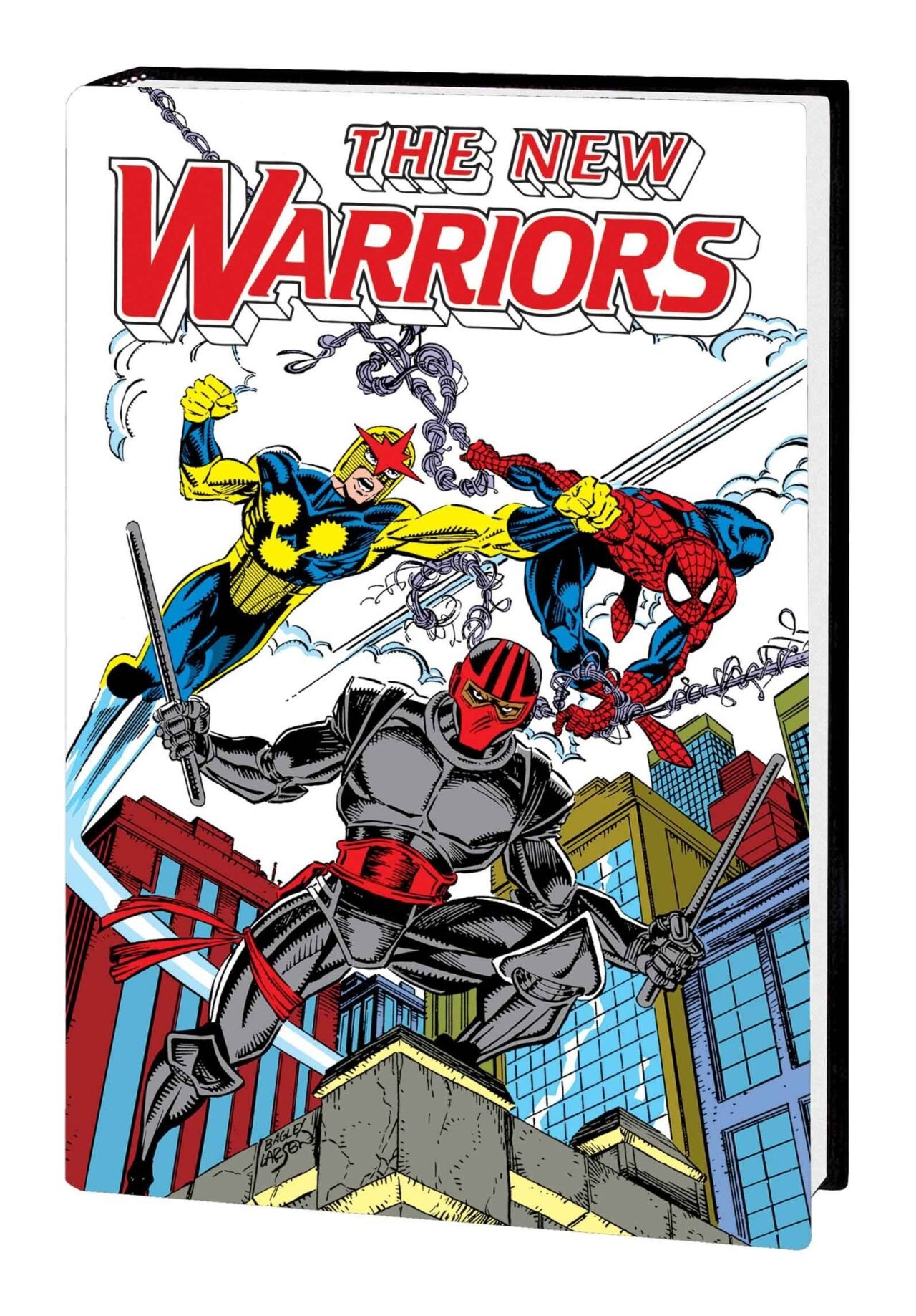 NEW WARRIORS NOVA & NIGHT THRASHER OMNIBUS HC BAGLEY DM VAR