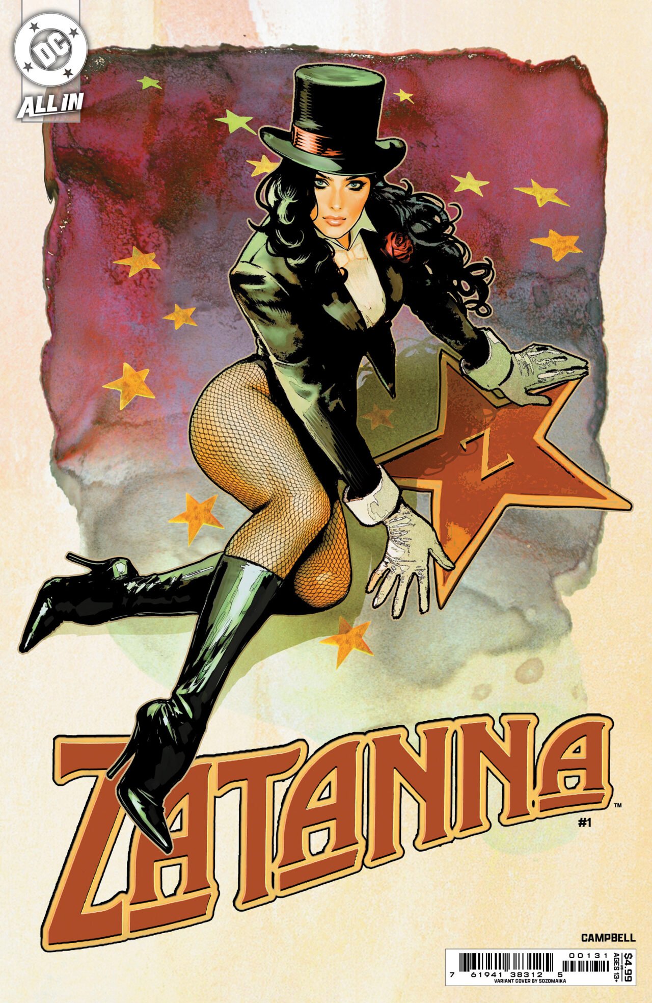 ZATANNA #1 (OF 6) CVR C SOZOMAIKA CARD STOCK VAR