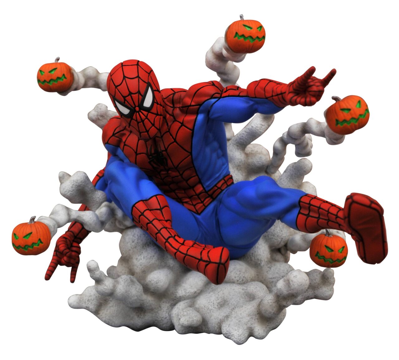 MARVEL GALLERY COMIC PUMPKIN BOMB SPIDER-MAN PVC STATUE (Net