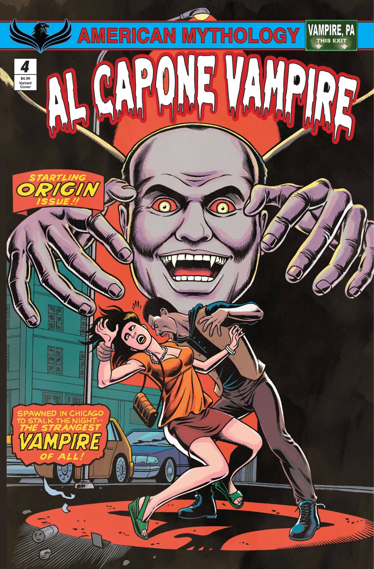 AL CAPONE VAMPIRE #4 CVR B HOMAGE FRAIM & FRAIM