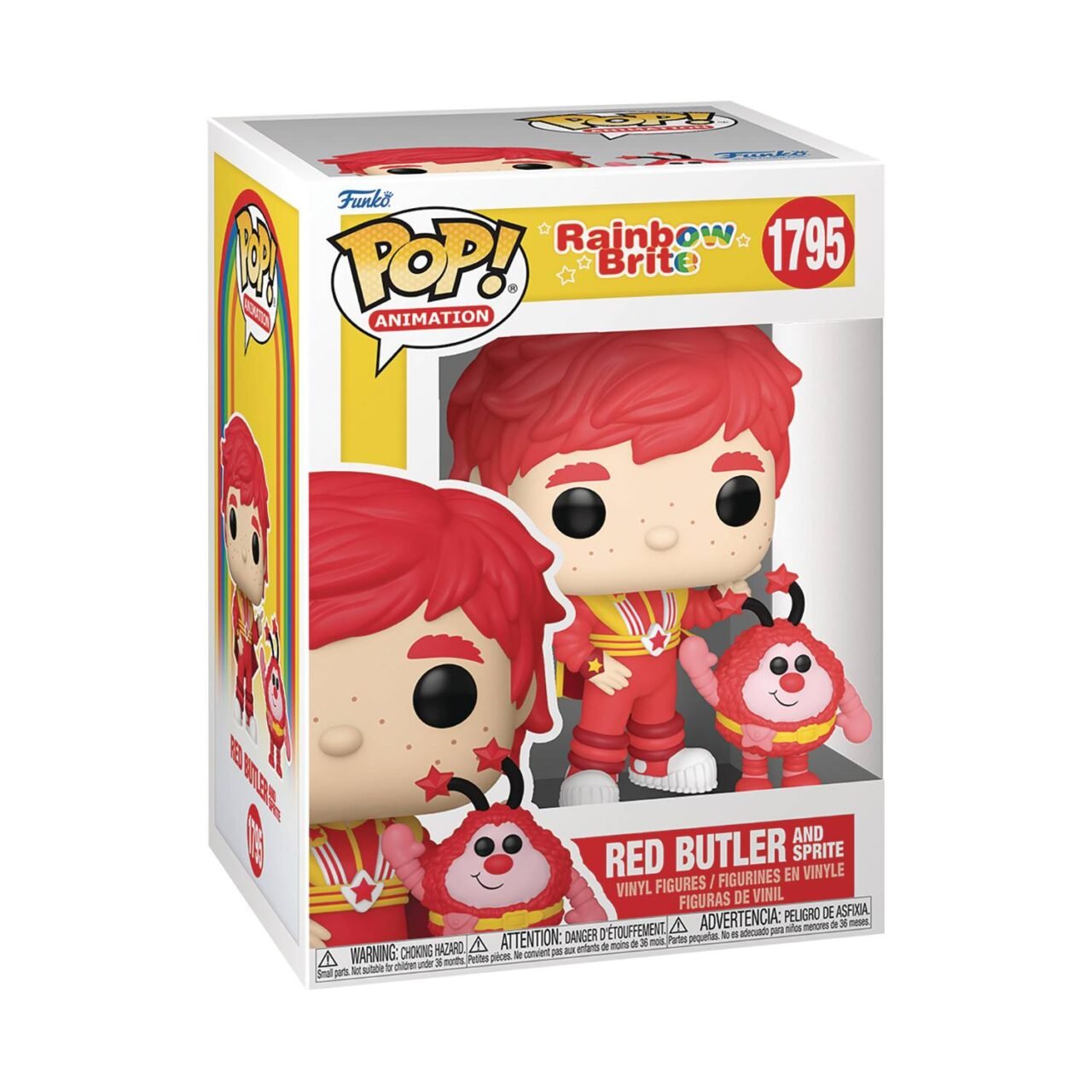 POP & BUDDY RAINBOW BRITE RED BUTLER & ROMEO FIG