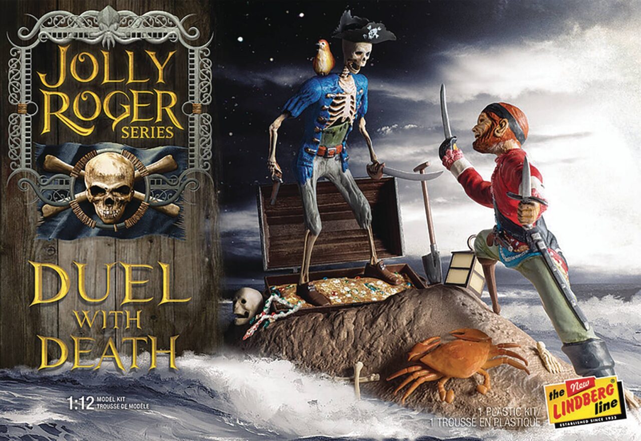 JOLLY ROGER SERIES DUEL WITH DEATH 2T 1/12 SCALE MODEL KIT (