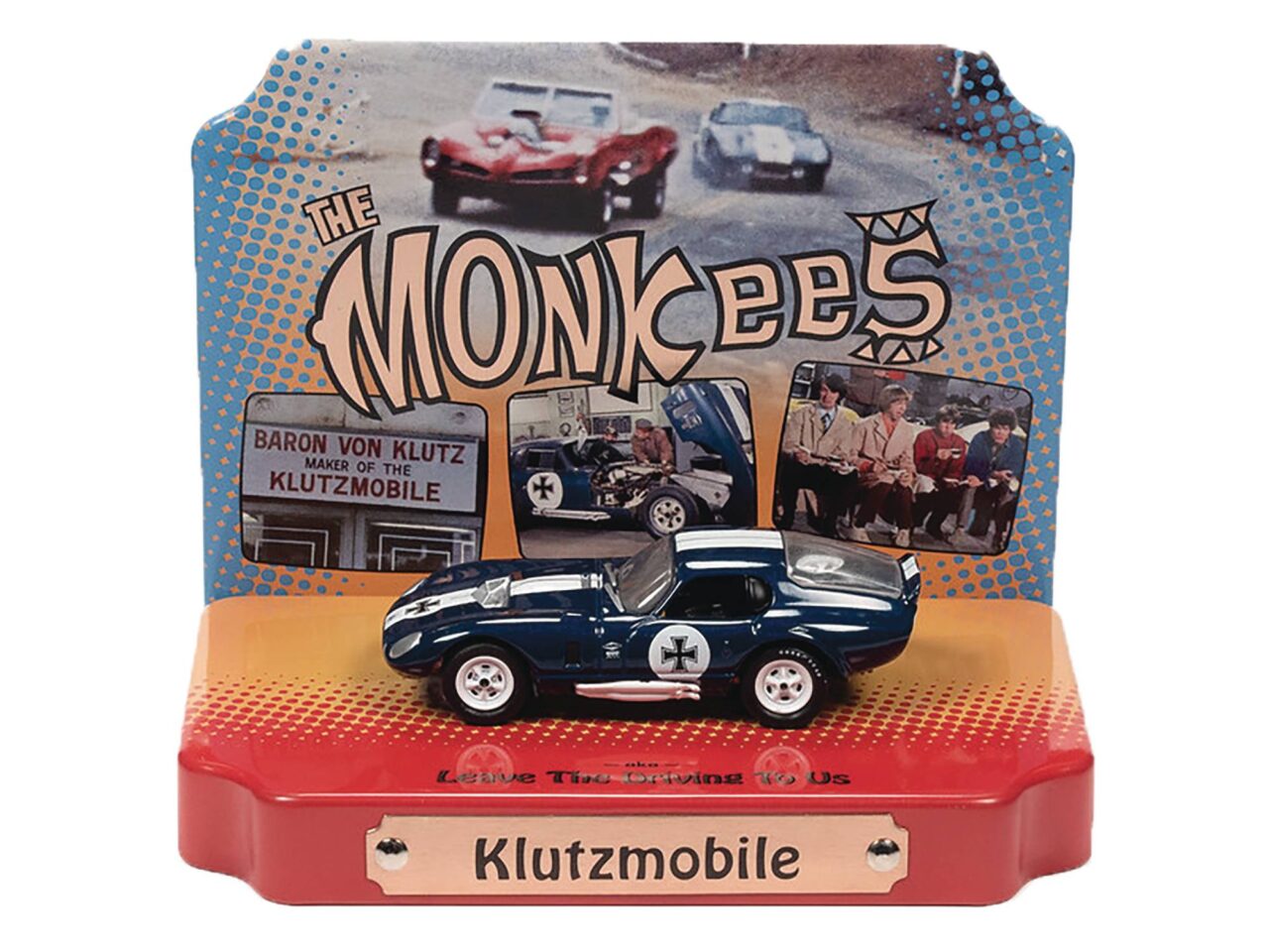 JL MONKEES SHELBY COBRA KLUTZMOBILE 1/64 DIE-CAST CAR (Net)