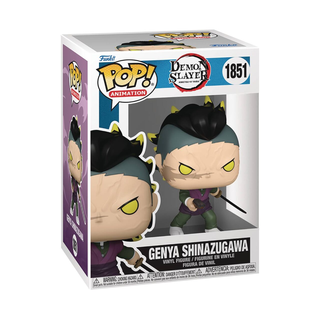 POP ANIMATION DEMON SLAYER GENYA DEMON FORM FIG