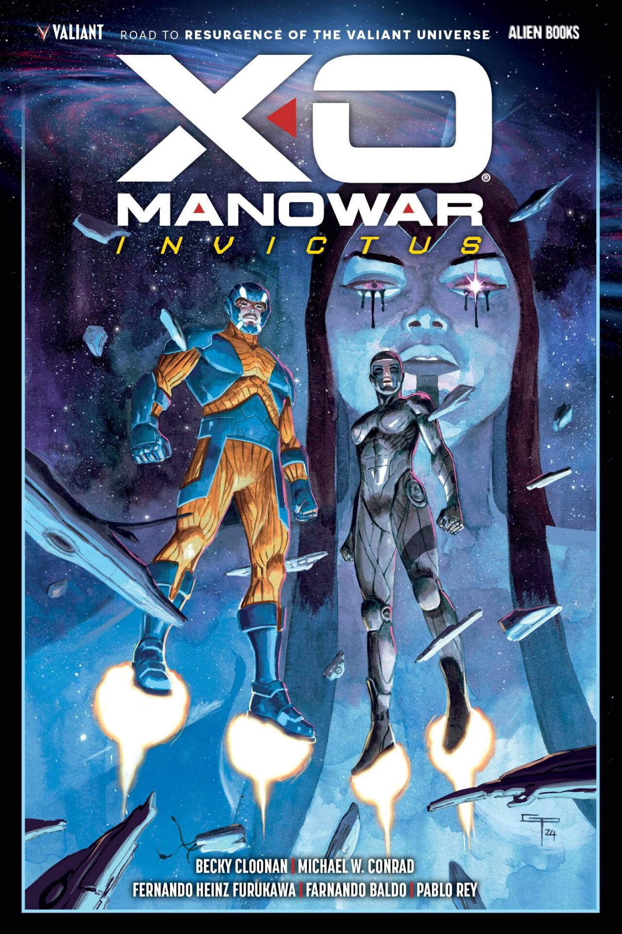 X-O MANOWAR INVICTUS HC (C: 0-1-2)