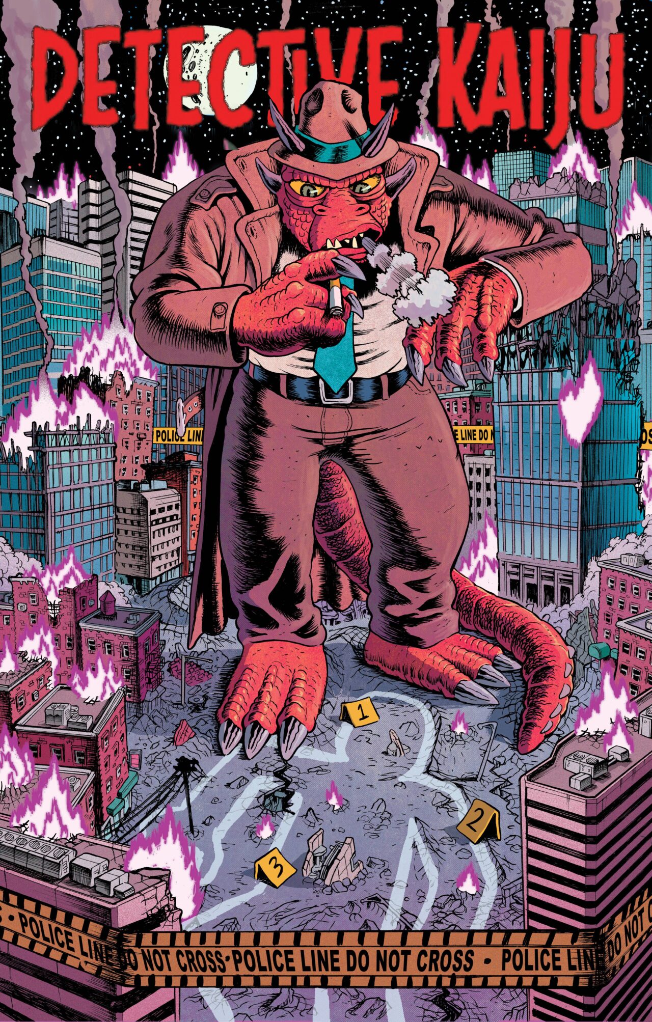 DETECTIVE KAIJU #1 (OF 3) CVR B (MR)