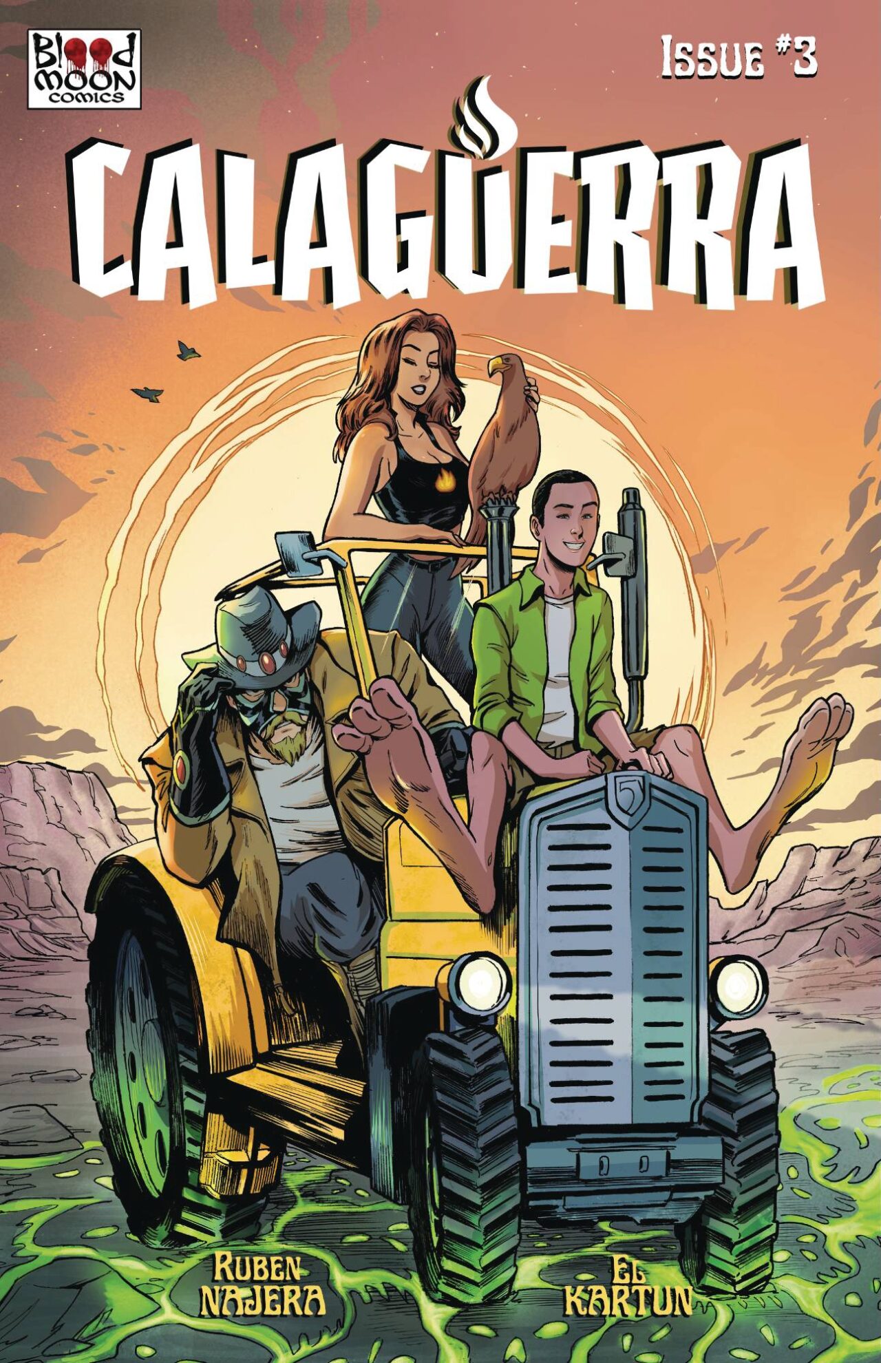 CALAGUERRA #3 (OF 3) CVR A DEREK PASHANO